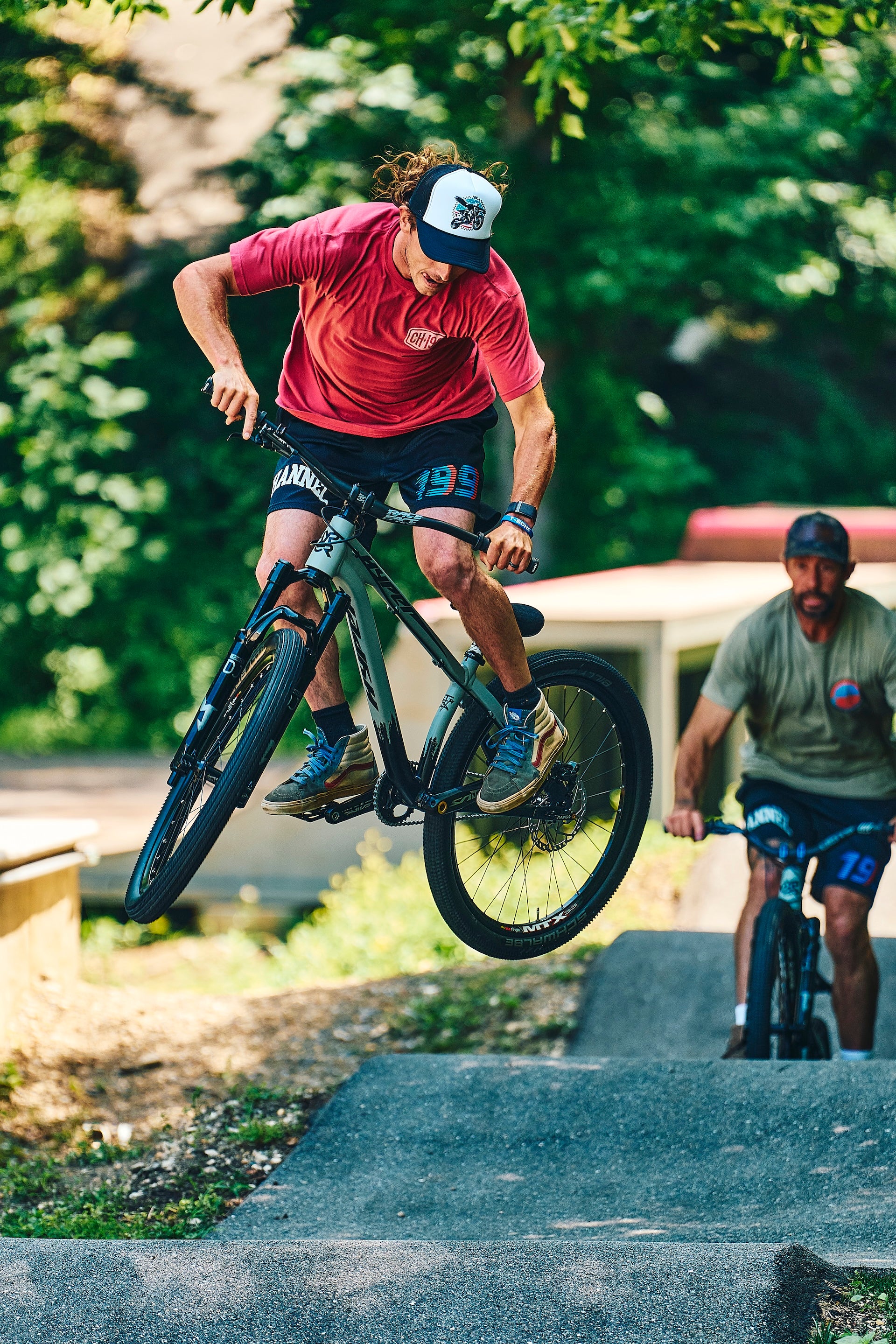 Eagle Bike Trucker Hat lifestyle 1