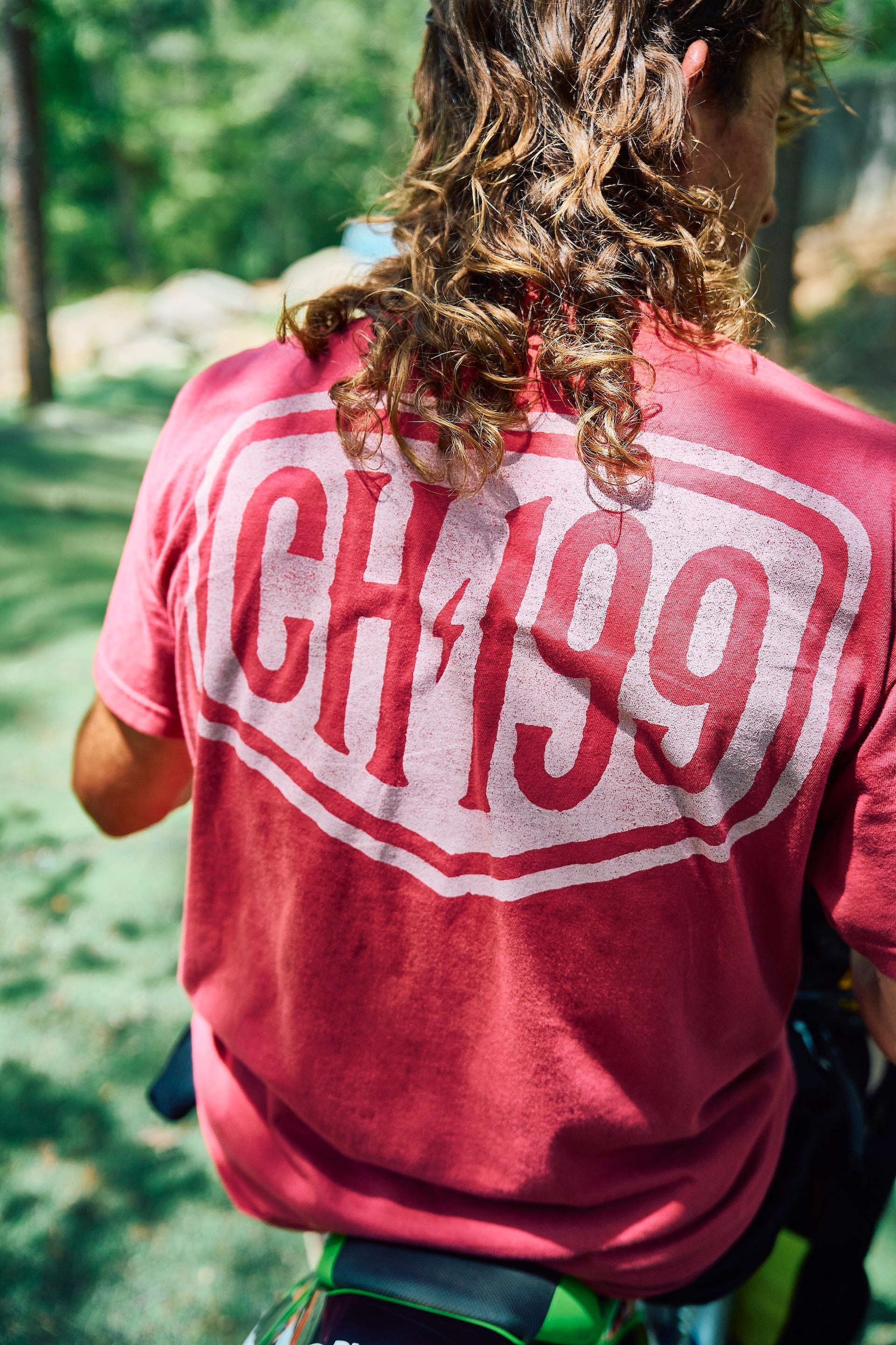 Ch 199 Red Logo Tee lifestyle 4