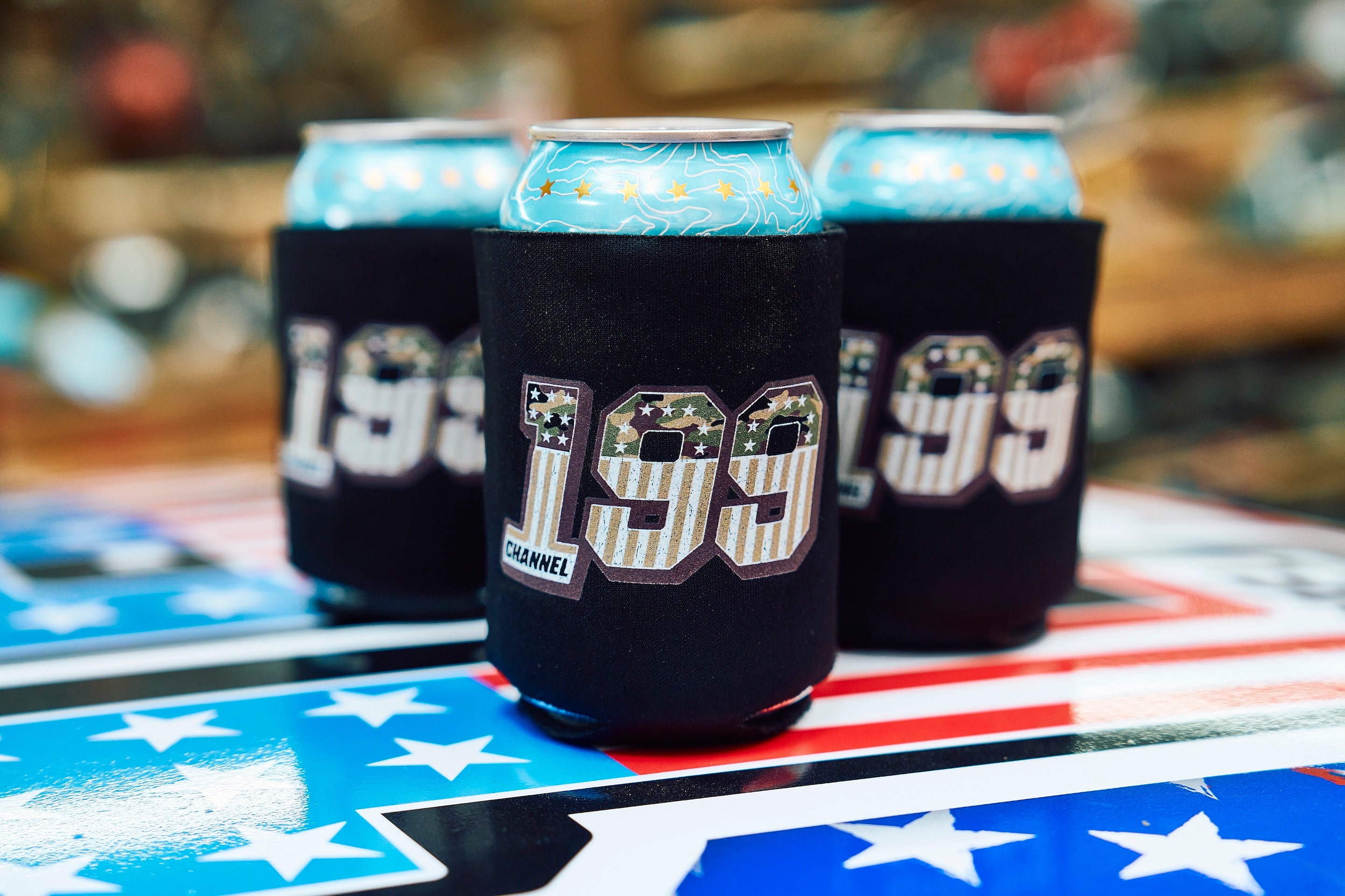 Camo Can Cooler lifestyle 1