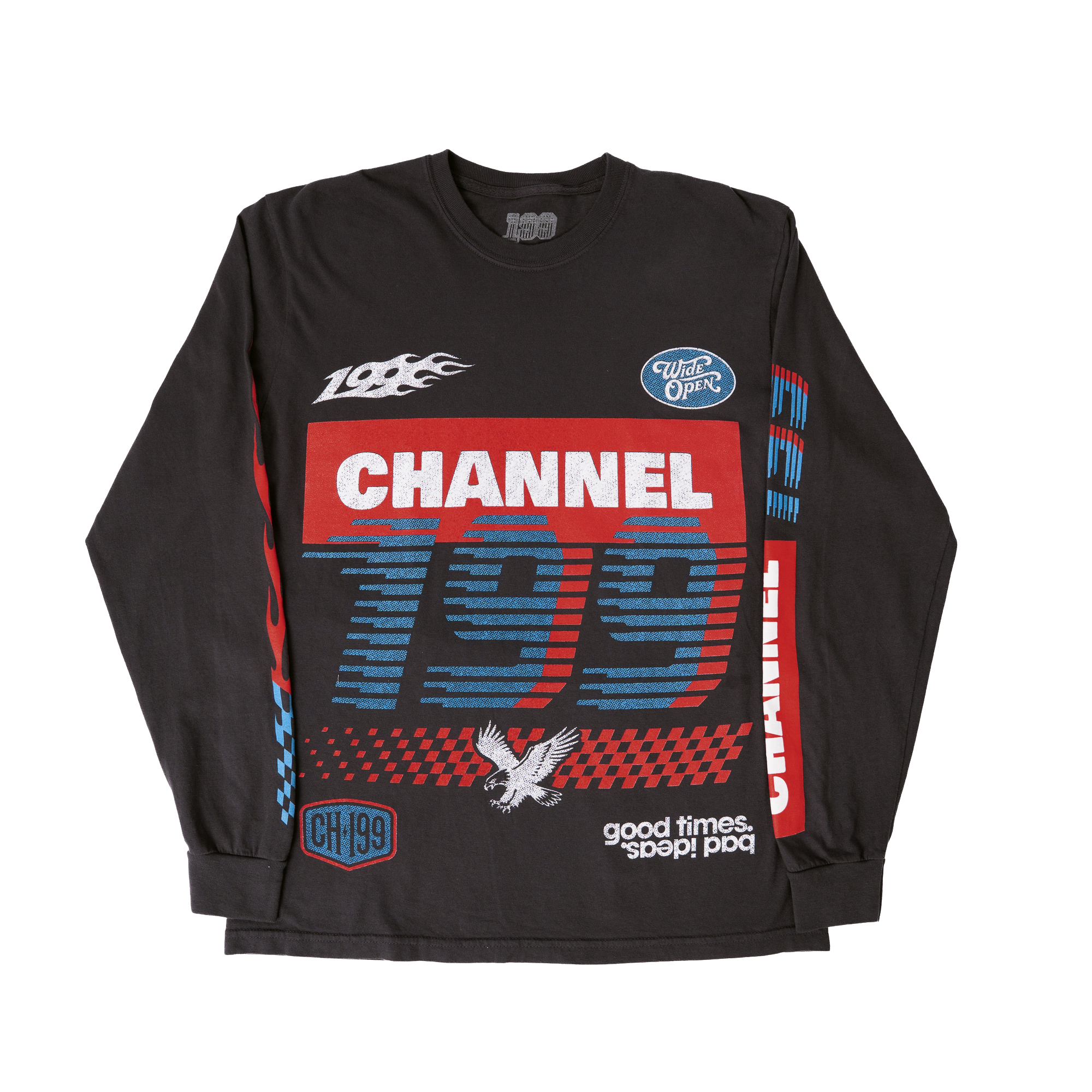 Channel 199 Racer Long Sleeve front