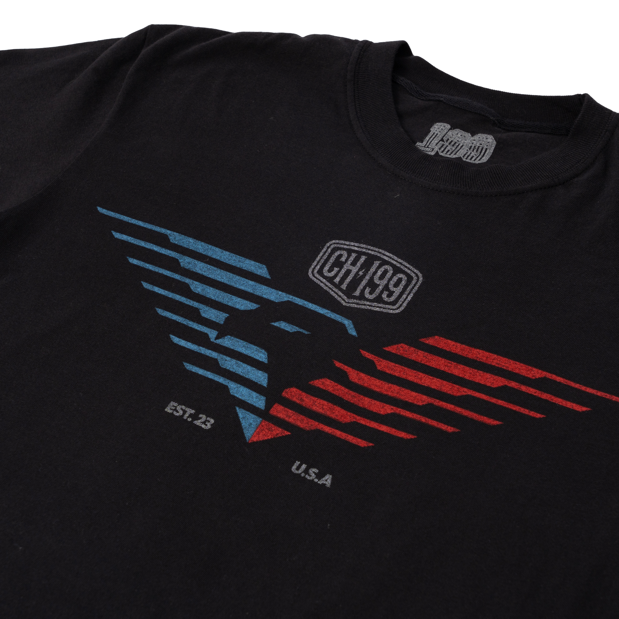 Eagle Racer Tee front zoomed