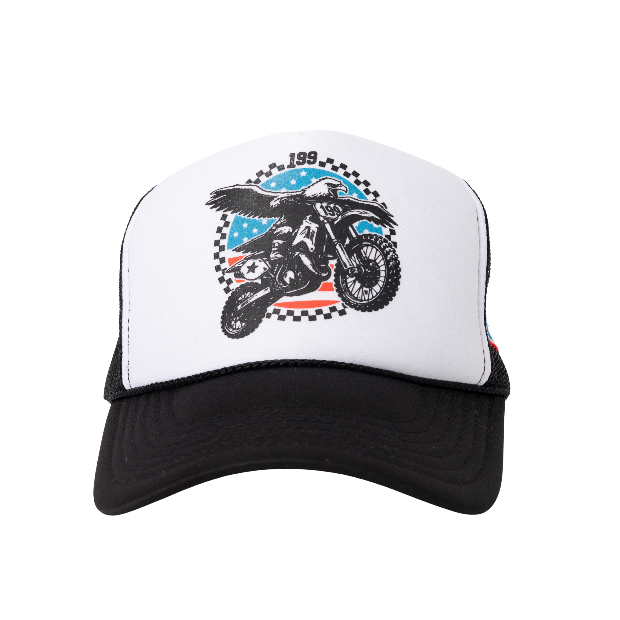 Eagle Bike Trucker Hat front