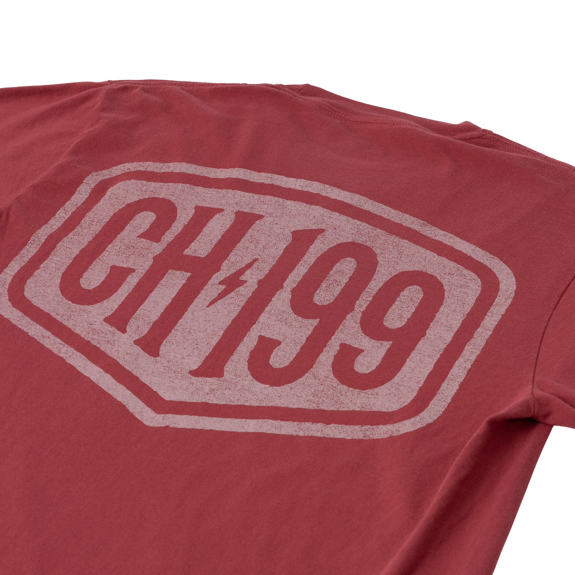 Ch 199 Red Logo Tee back 2