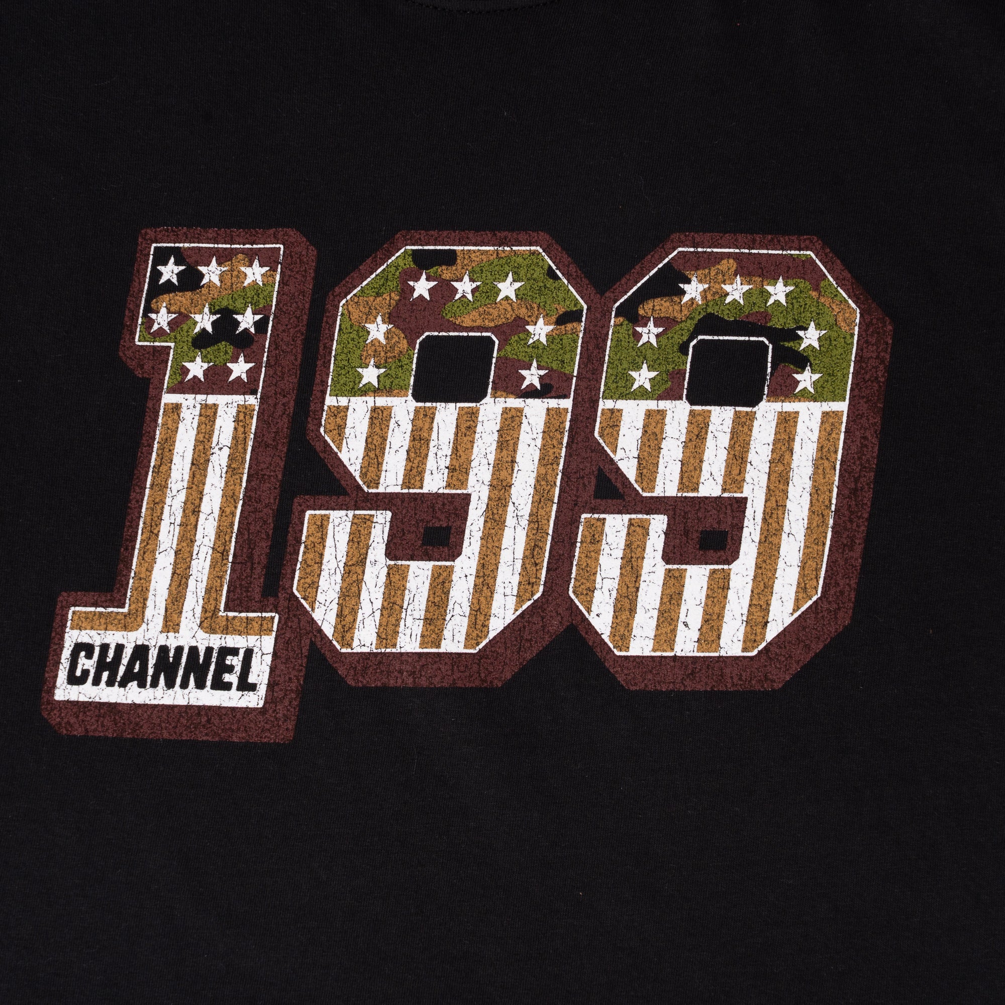 Ch 199 Camo Logo Tee front zoomed